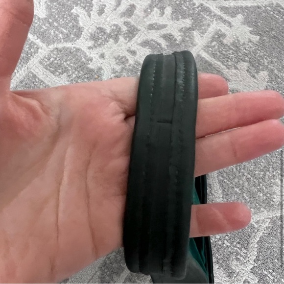 Vintage Emerald Green Velvet Coach Ergo Mini Bag - Picture 5 of 6